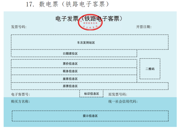 旅客運輸服務(wù)數(shù)電發(fā)票票樣