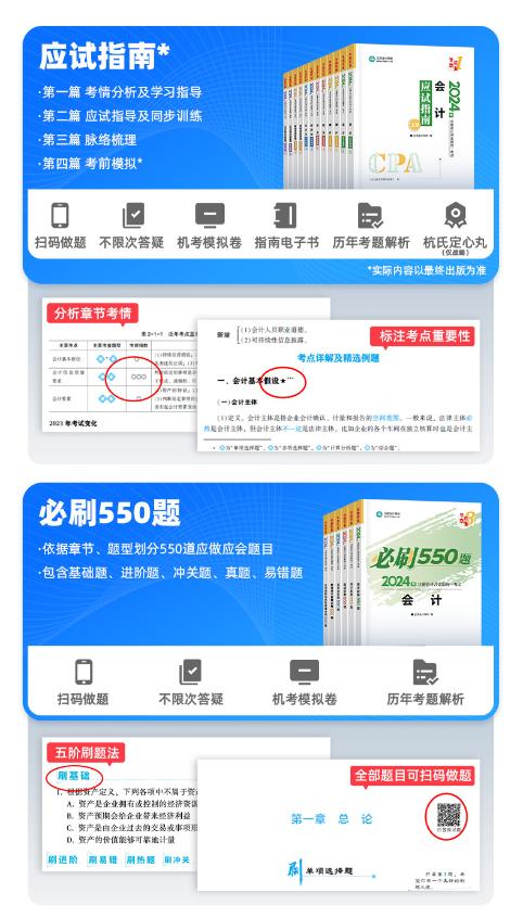 注冊會計(jì)師考試圖書“全家桶”到手4折起 滿載驚喜 助力考試！