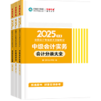 2025年中級(jí)會(huì)計(jì)職稱工具書