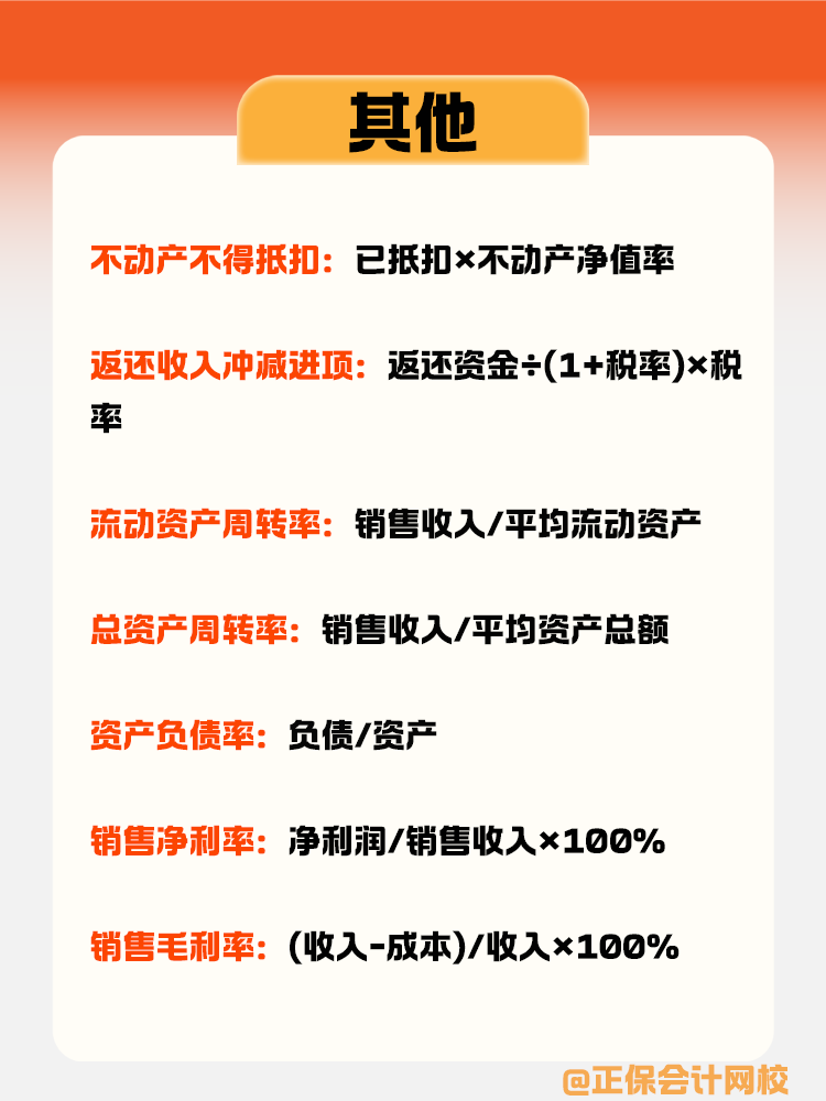 公式太多記不??？一文幫你總結稅務師重點公式